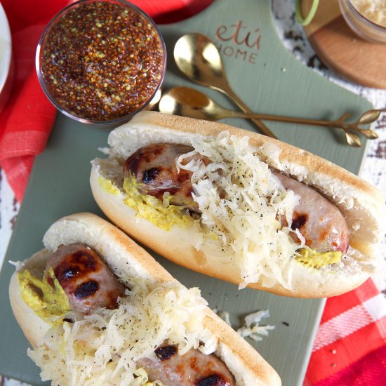 Grilled Beer Brats