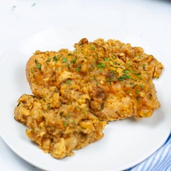 SLOW COOKER CHICKEN & STUFFING