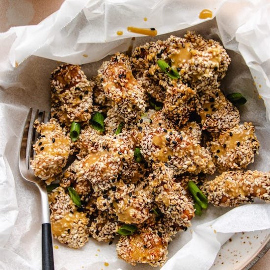 Baked Sesame Chicken (air fry ok)