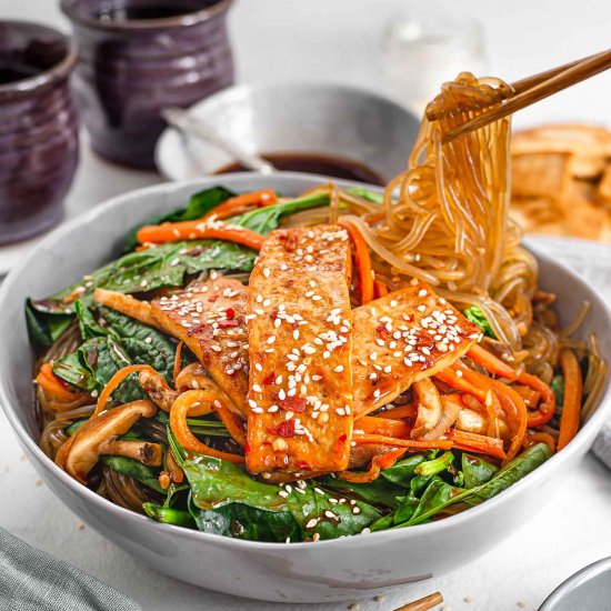 simple japchae