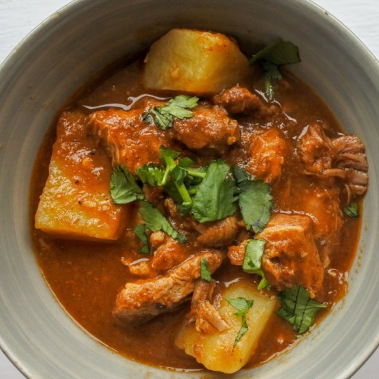 Slow-Cooked Railway Lamb Curry