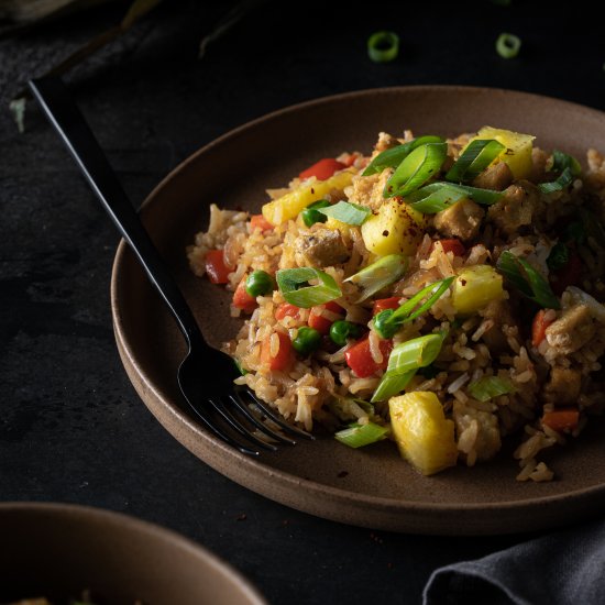 Pineapple Ginger Fried Rice