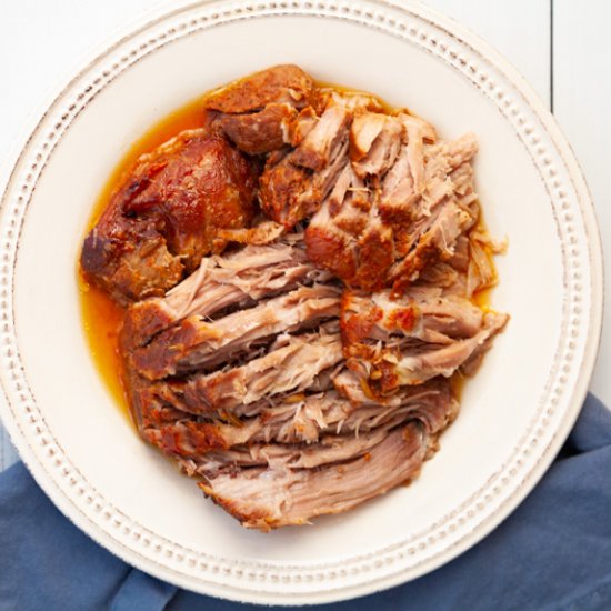 Cider-Braised Pork