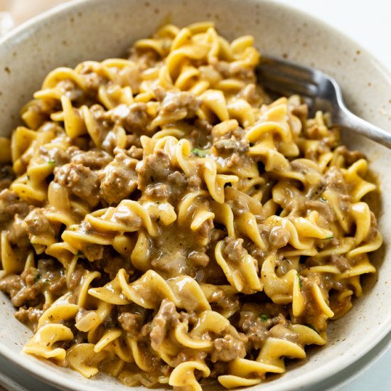 Beef and Noodles