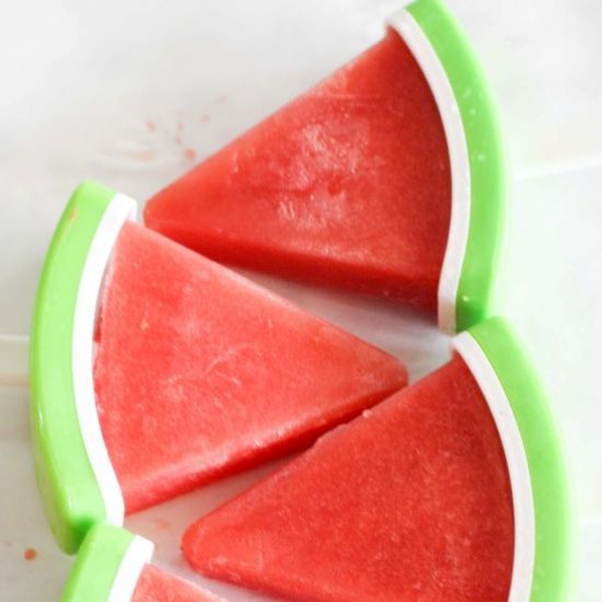 Watermelon Popsicles