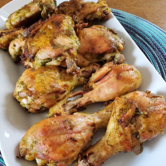 Baked Chicken African Style