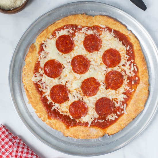 2 Ingredient Pizza Crust w/ Peppero