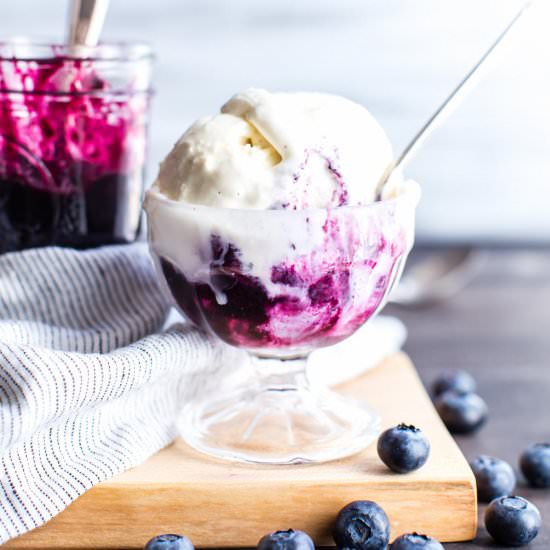 Easy Blueberry Compote