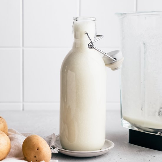 HOW TO MAKE POTATO MILK