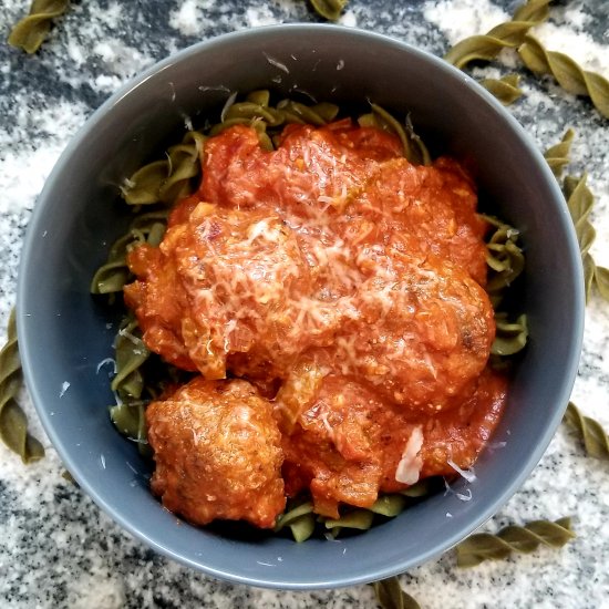 Weeknight Pasta and Meatballs