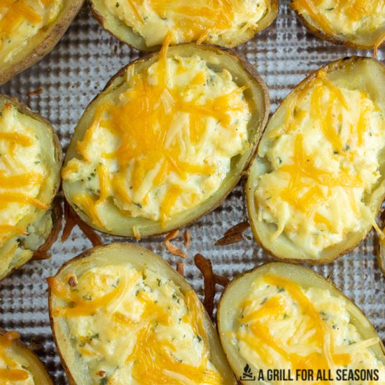 Smoked Cheesy Potatoes