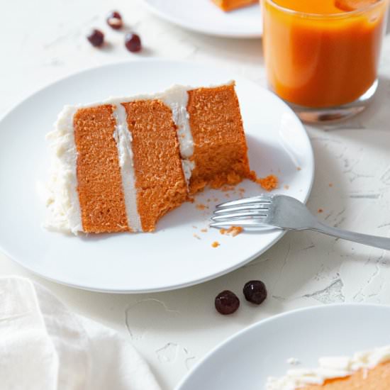 Thai Tea Layer Cake