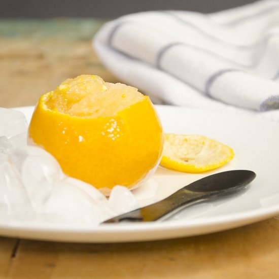 Iced Clementine Granita