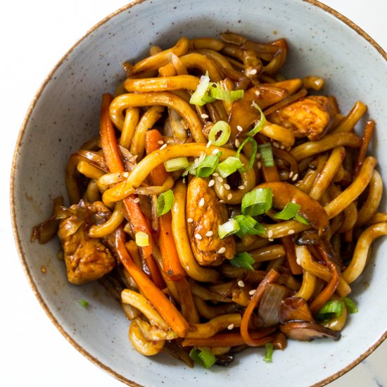 Chicken Yaki Udon