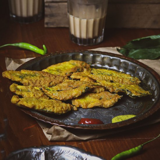 Jute leaf Fritters