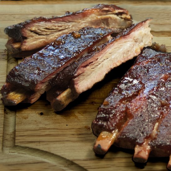 Smoked Ribs (Charcoal Grill/Smoker)