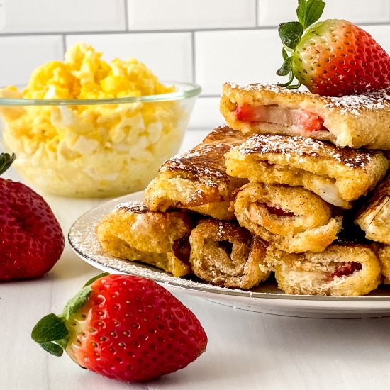 Strawberry Stuffed French Toast