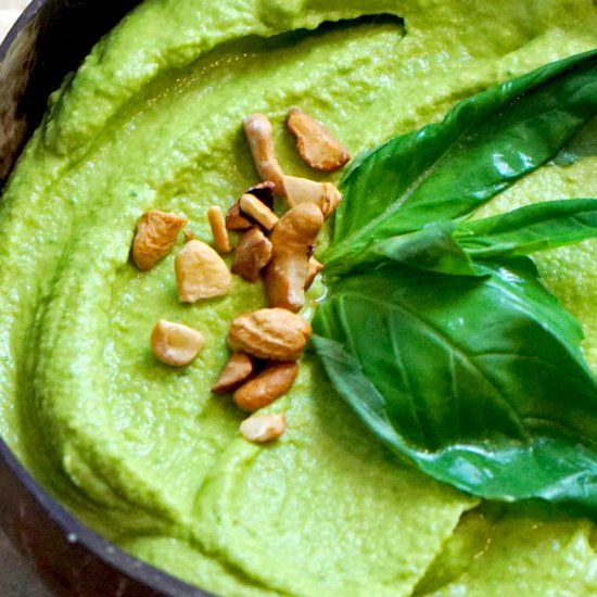 Basil Hummus