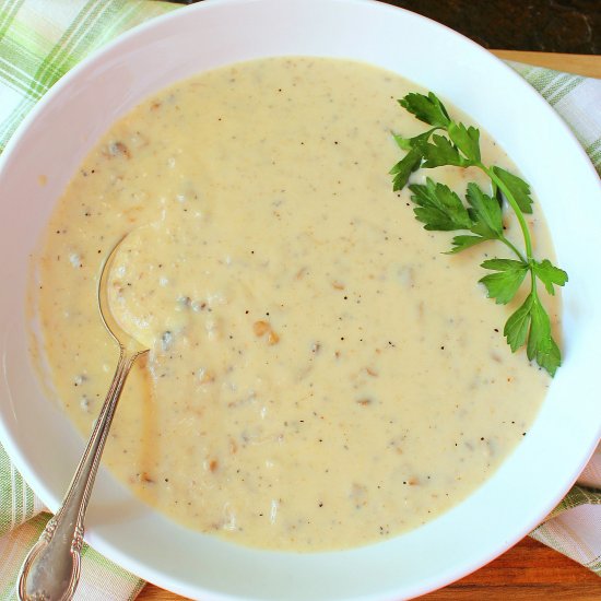 Condensed Cream of Mushroom Soup