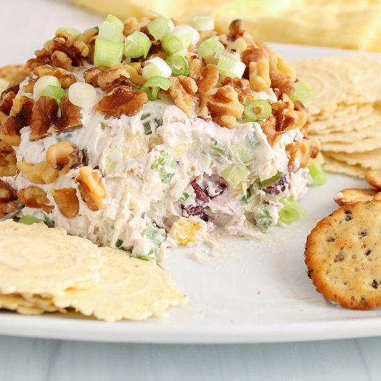 Vegan Hawaiian Cheese Ball