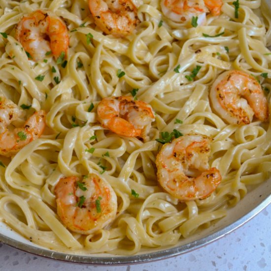 Shrimp Alfredo