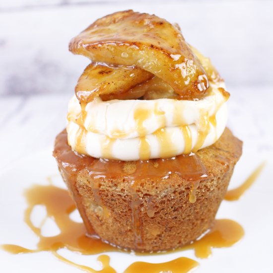 Bananas Foster Cupcakes