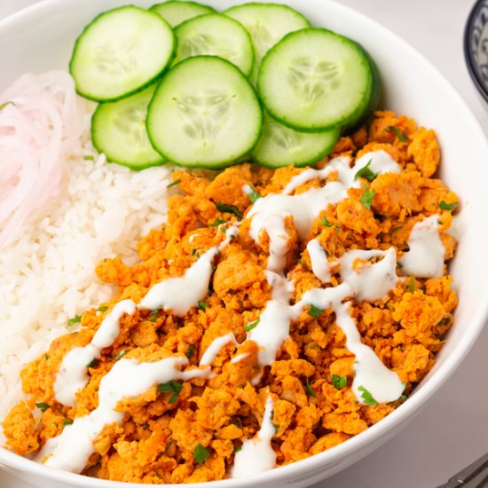 Tandoori Chicken Rice Bowls