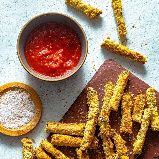 Air Fryer Eggplant Fries