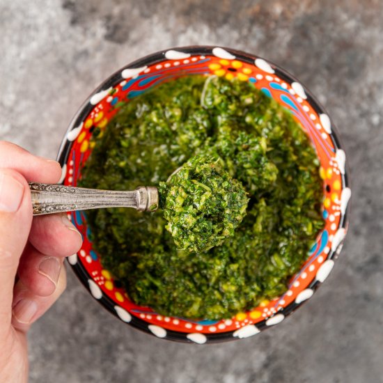 Yemeni Green Hot Sauce – Zhoug