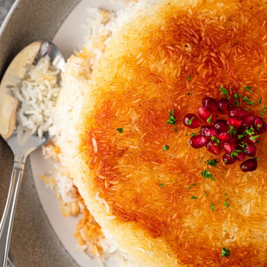 Persian Crispy Rice – Tahdig