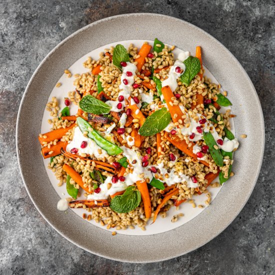 Mediterranean Barley Salad