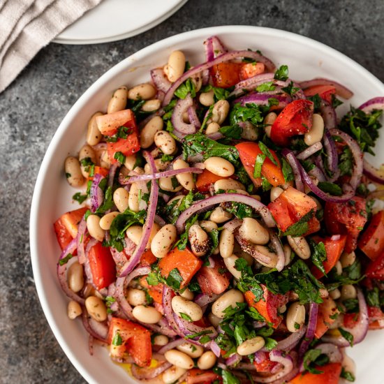 Navy Bean Salad (Piyaz)