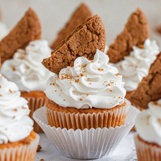 Honey Pumpkin Cupcakes