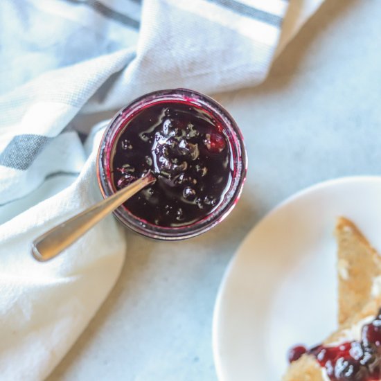 Wild Huckleberry Jam