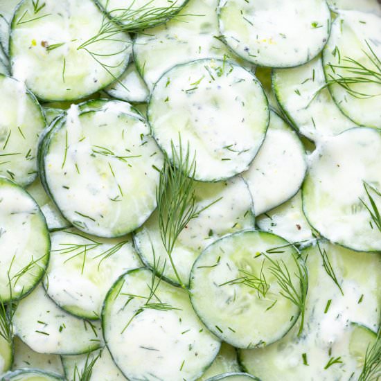 Cucumber Yogurt Salad