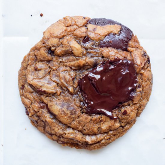 Defying Chocolate Puddle Cookies