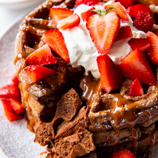 Belgian Chocolate Waffles