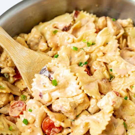 Chicken Pasta with Chipotle Cream S