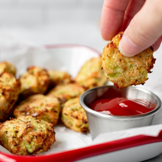 Air Fryer Zucchini Tots