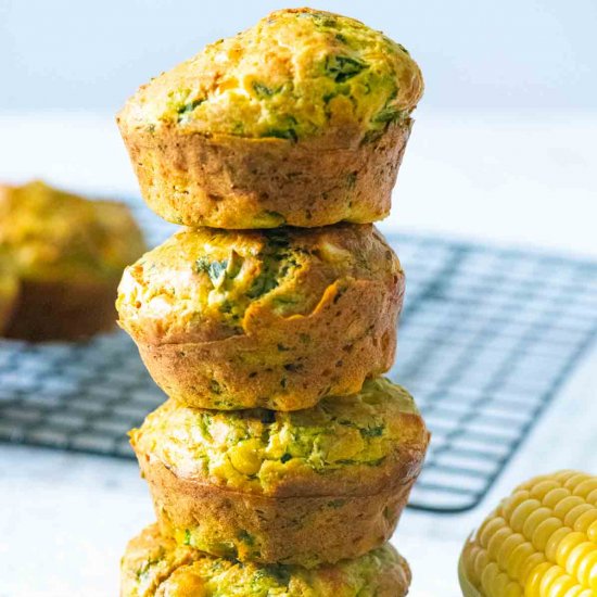 Spinach and Feta Muffins