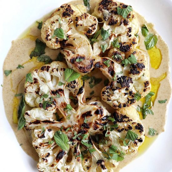 Grilled Cauliflower Steaks