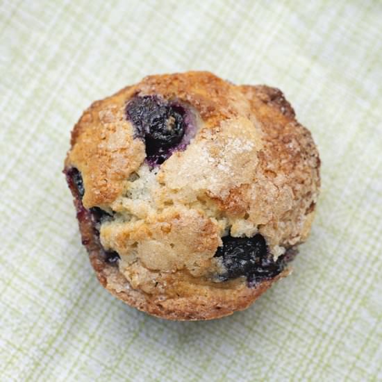 Grammy’s Blueberry Muffins