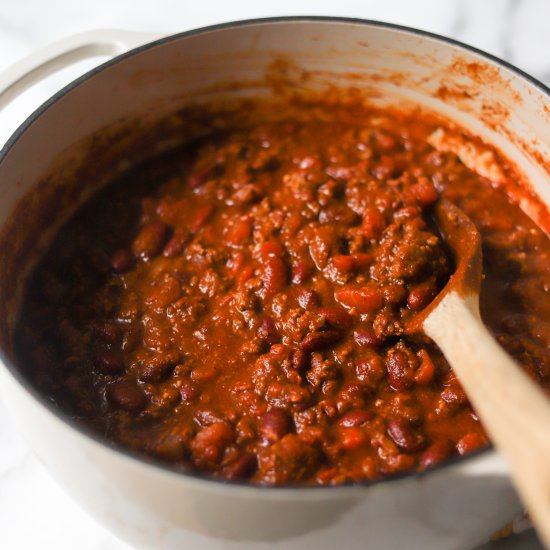 Classic Chili with Beef