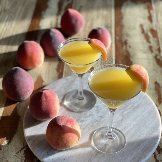 Peach Martini