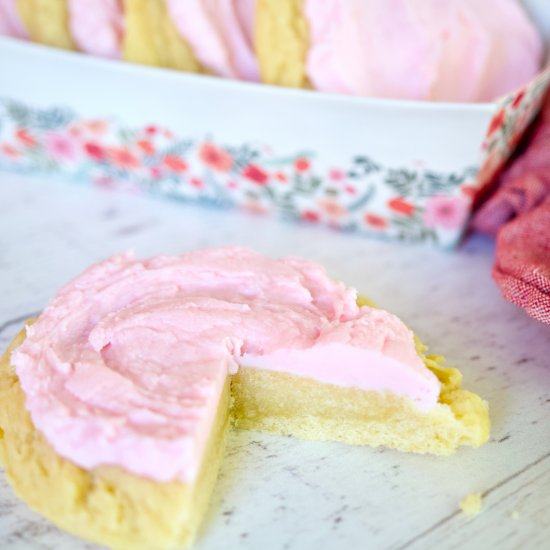 Copycat Crumbl Sugar Cookie