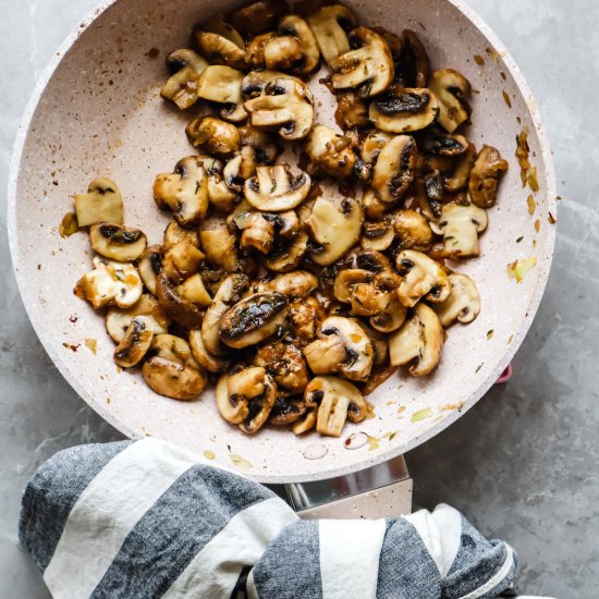 Fool-Proof Sauteed Mushrooms