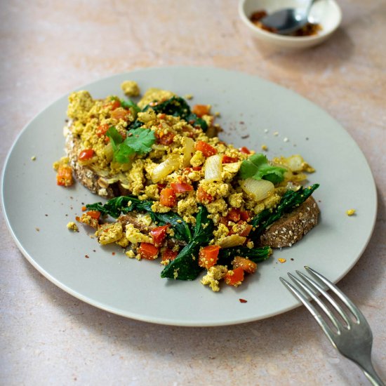 Curried Tofu Scramble