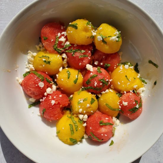 Watermelon, Mint, & Feta Salad