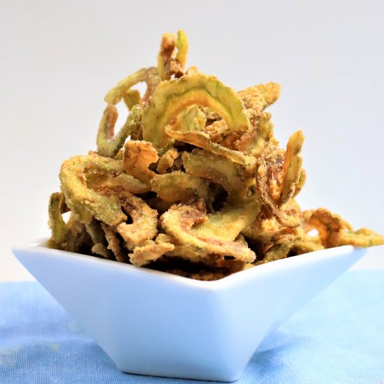 Homemade Bitter Melon Chips