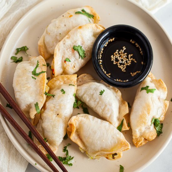 Air Fryer Frozen Potstickers